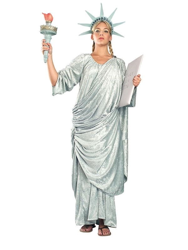 Accedenal Anl Lady liberty costume